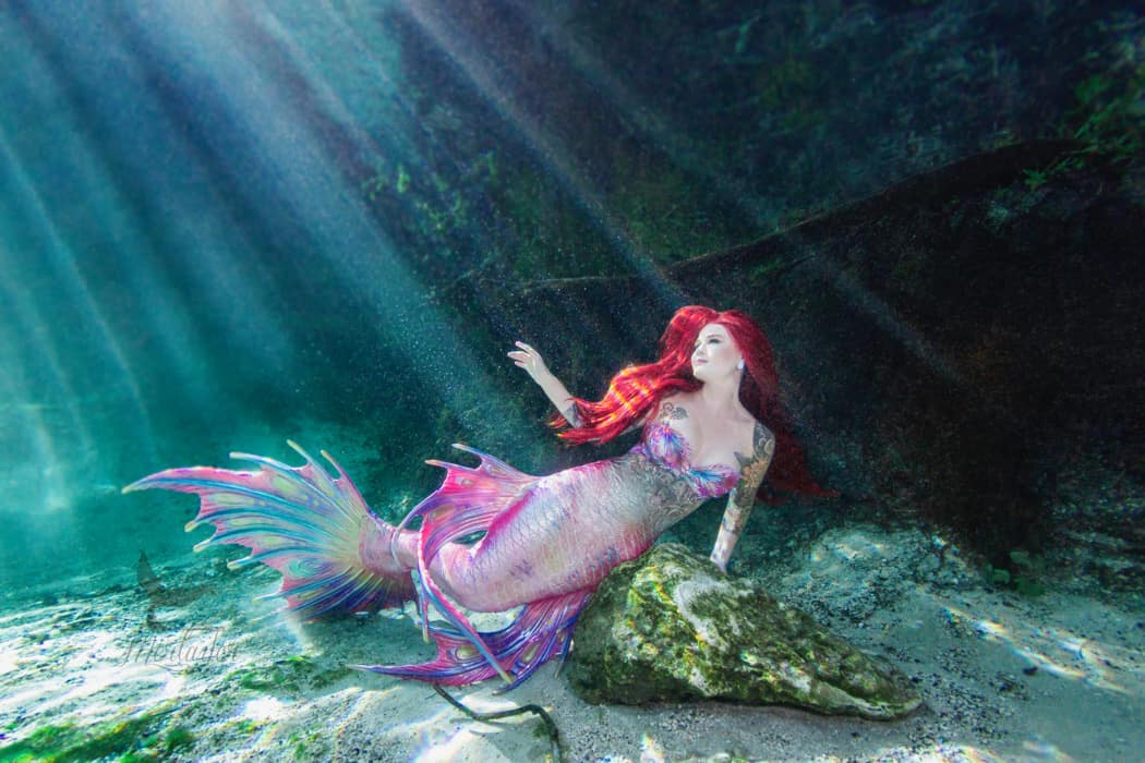 Meet Real Mermaid Haley A Professional Mermaid Model