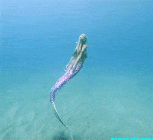 Mermaid GIF how to swim like a mermaid 