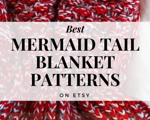 Best Mermaid Tail Blanket Patterns on Etsy