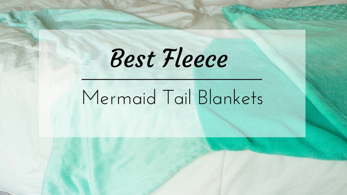 Fleece Mermaid Tail Blankets