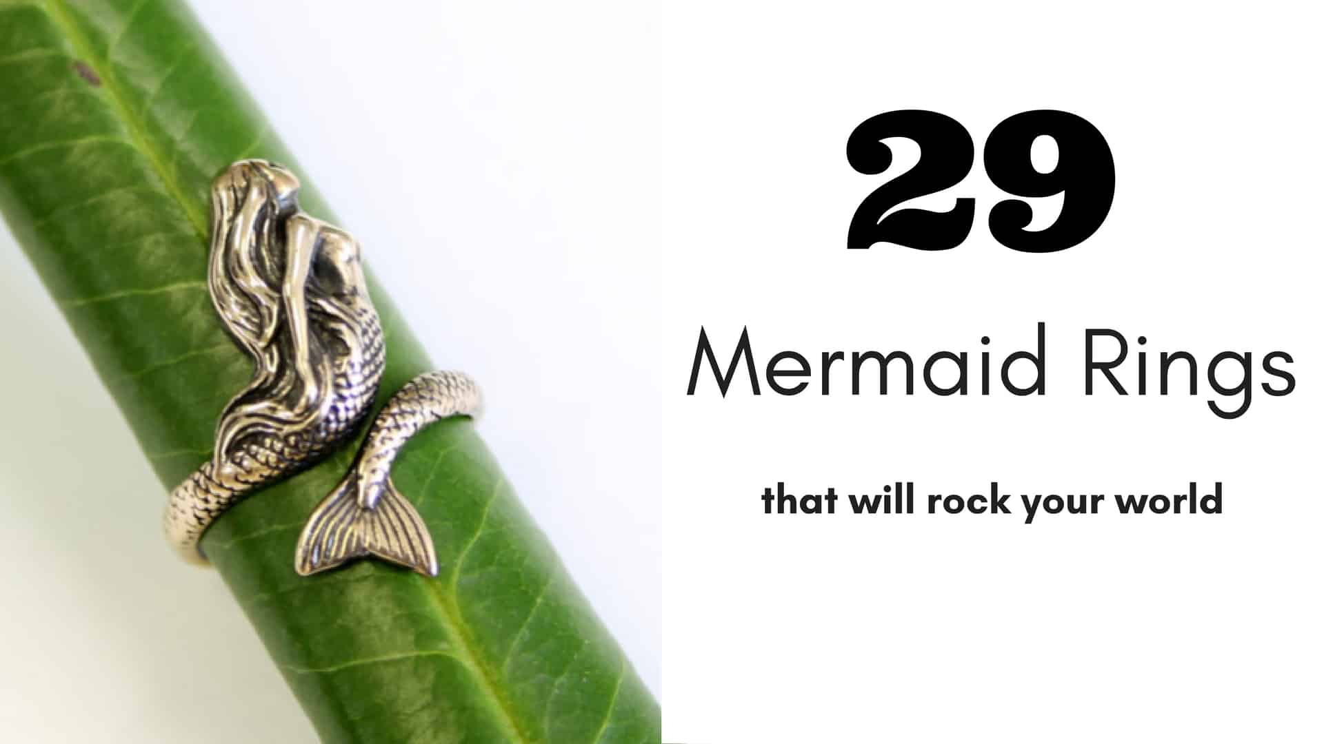 Mermaid jewelry -   Mermaid ring sterling silver, Mako mermaids,  Mermaid ring