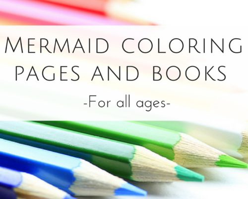 Mermaid coloring pages