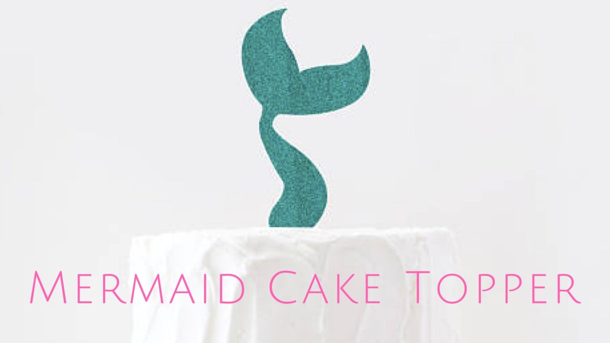 Mermaid Cake Topper