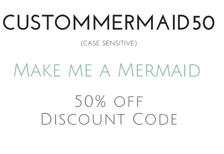 Make me a mermaid 50% off