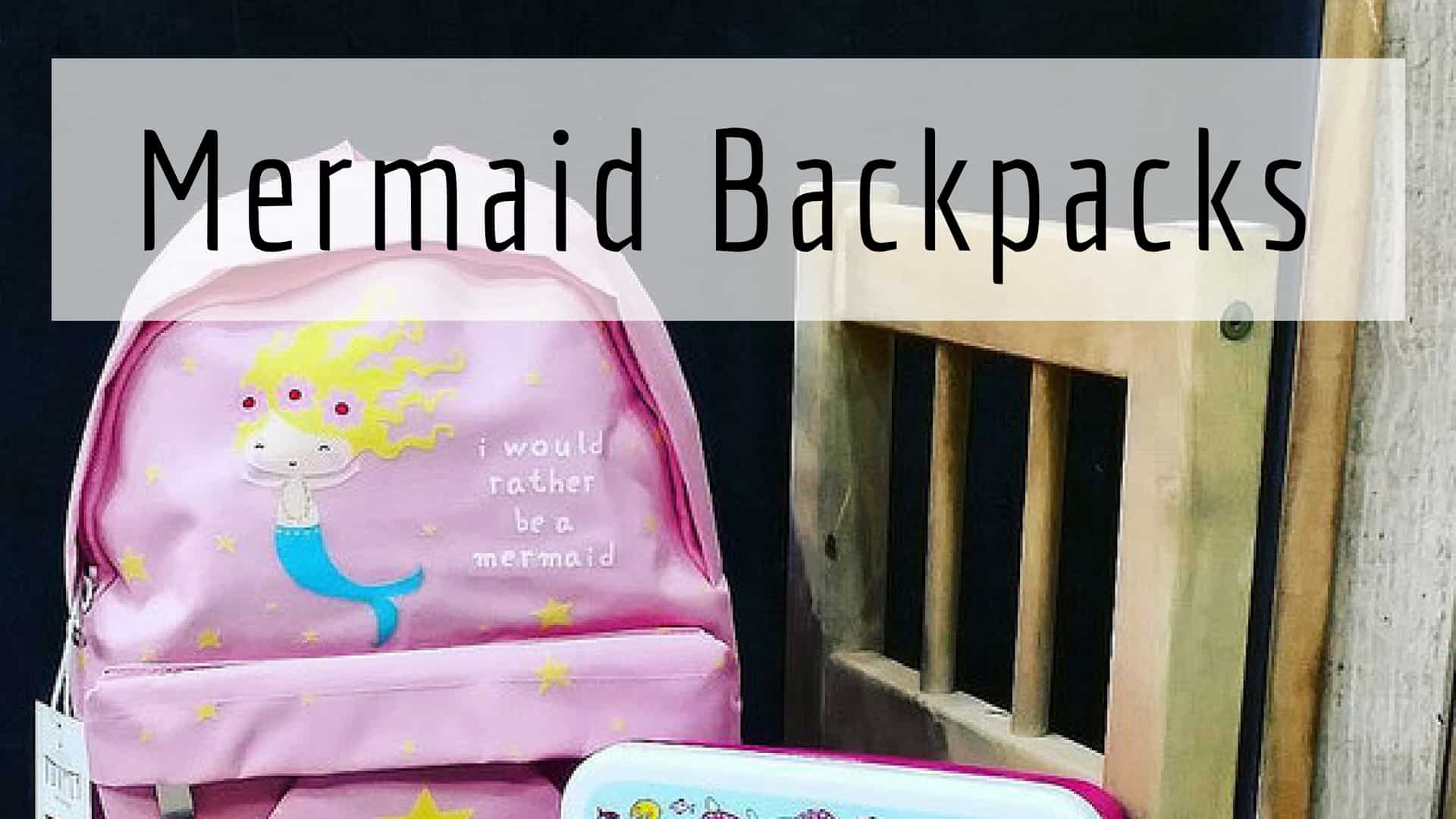 Kids clearance mermaid backpack