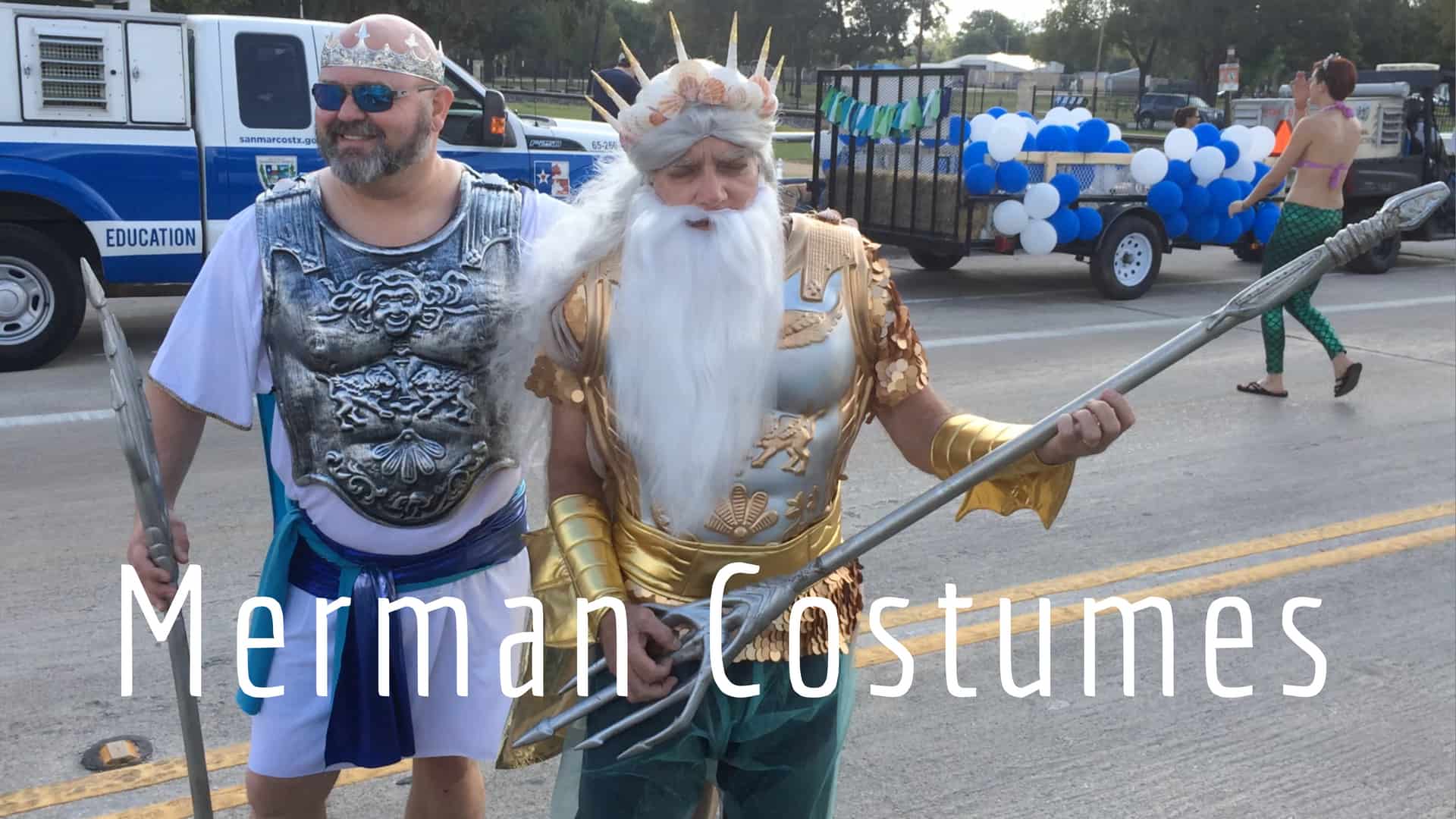 MerMan Costumes - Ideas And Inspirations For Parties and Parades