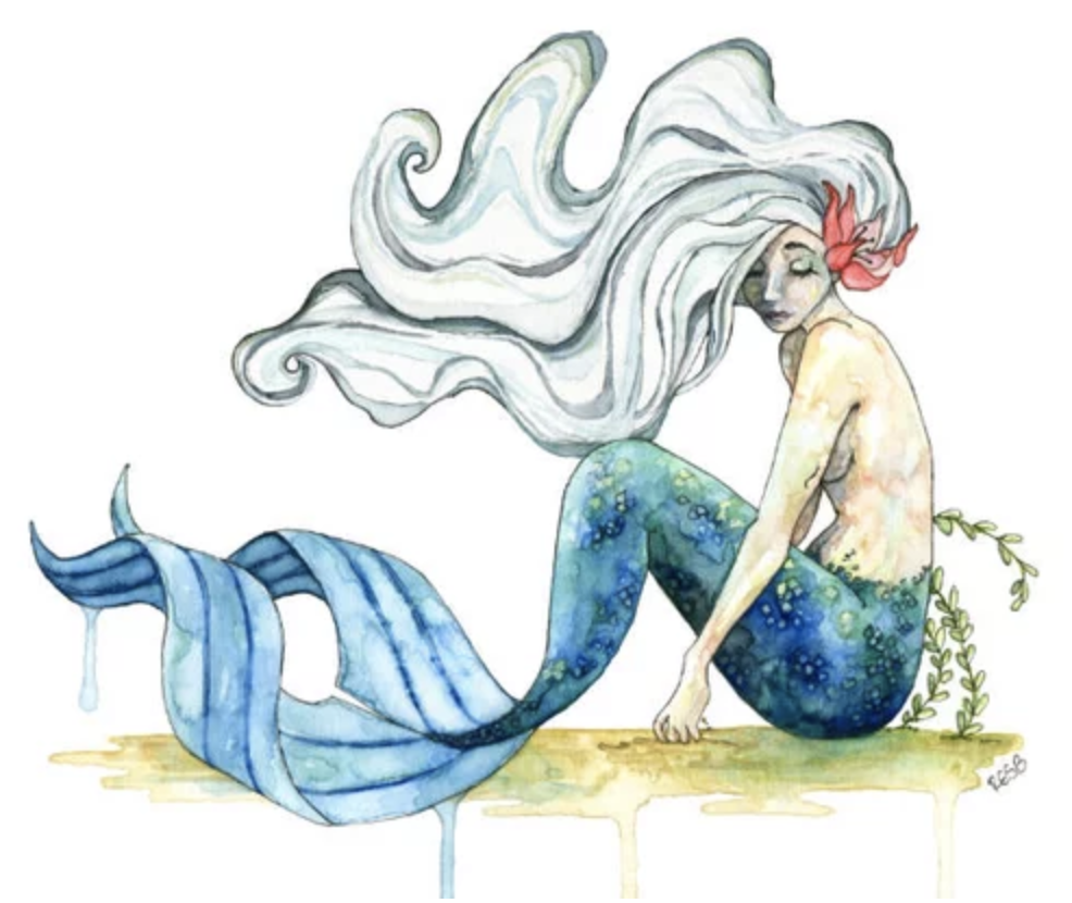 Top 10 Favorite Watercolor Mermaid Paintings And Where To Buy
